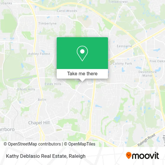 Kathy Deblasio Real Estate map