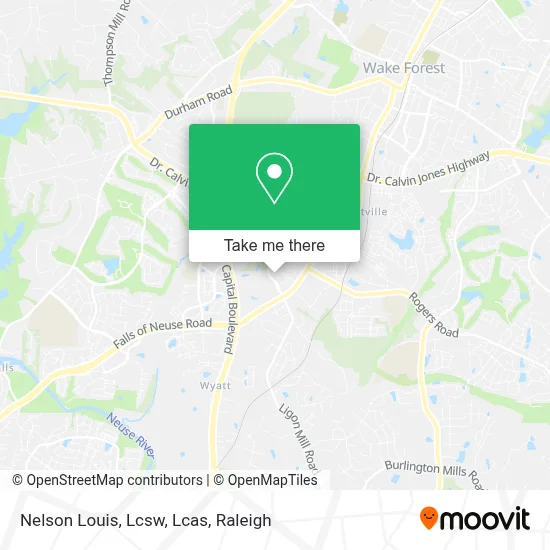 Nelson Louis, Lcsw, Lcas map