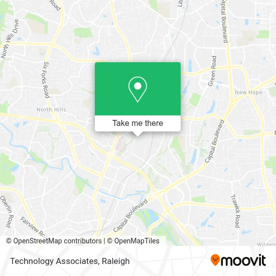 Technology Associates map