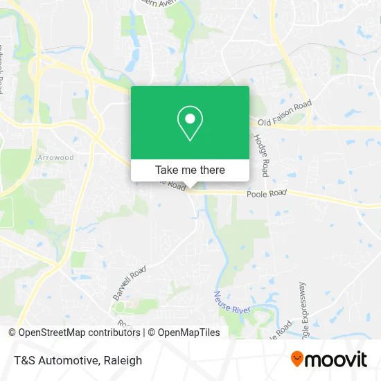 T&S Automotive map