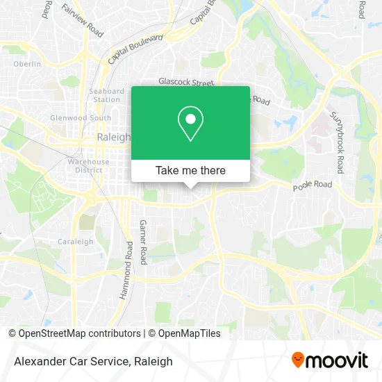 Alexander Car Service map
