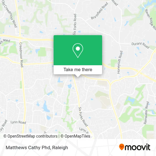 Matthews Cathy Phd map