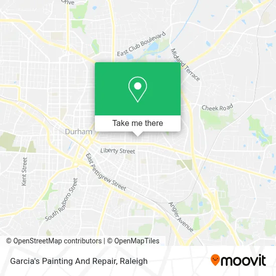Garcia's Painting And Repair map