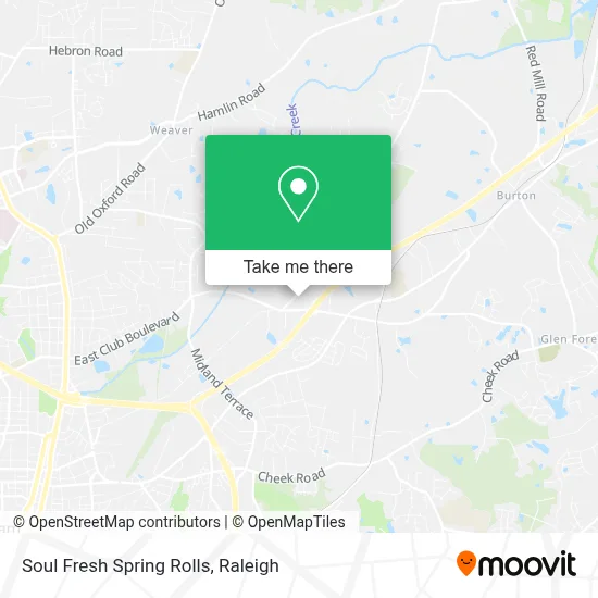 Soul Fresh Spring Rolls map