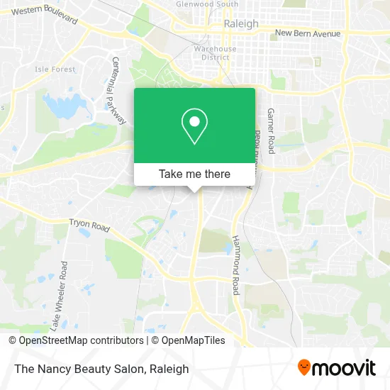 The Nancy Beauty Salon map