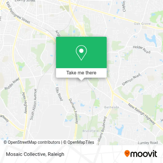 Mosaic Collective map