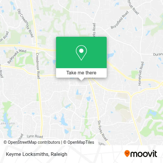 Keyme Locksmiths map
