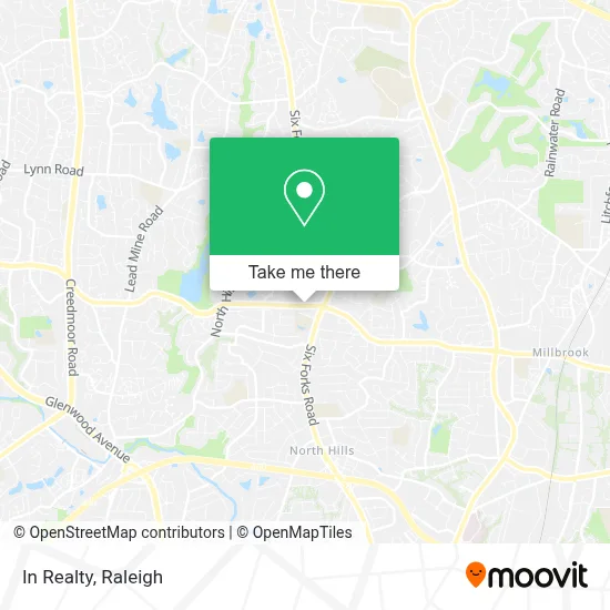 In Realty map