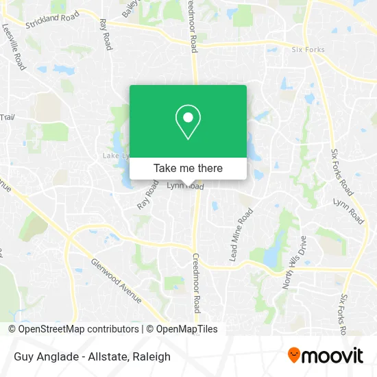 Guy Anglade - Allstate map