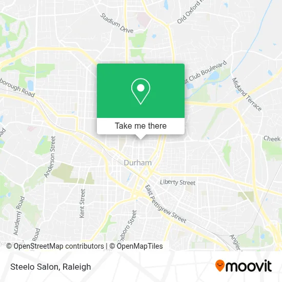 Steelo Salon map