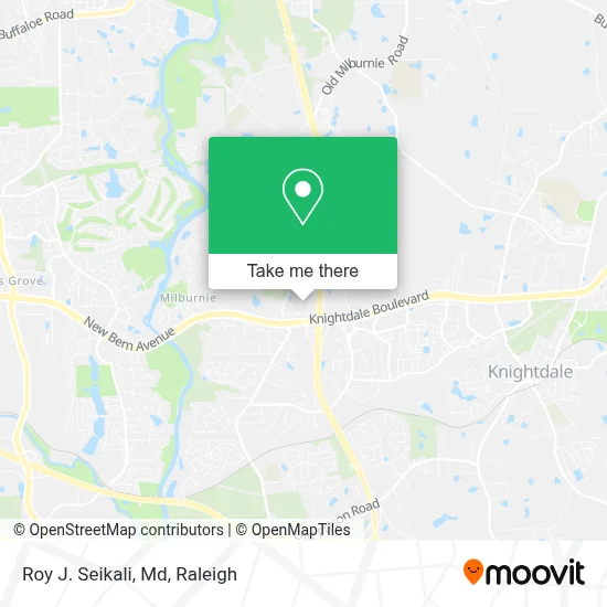 Roy J. Seikali, Md map