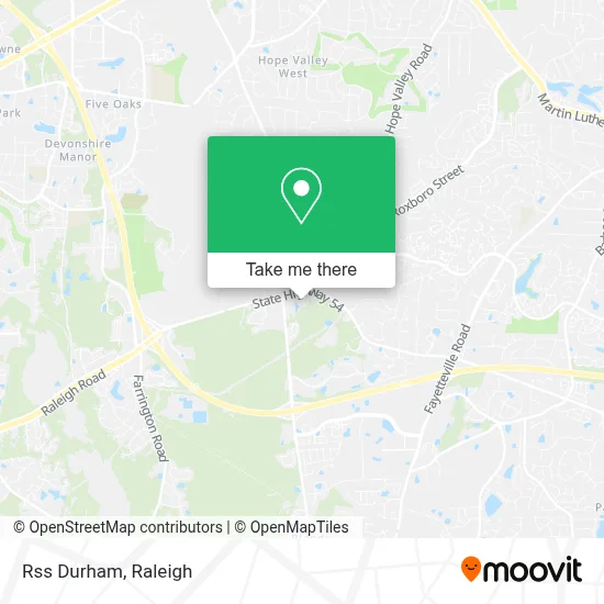Rss Durham map