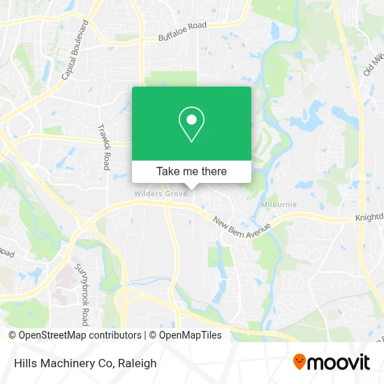 Hills Machinery Co map