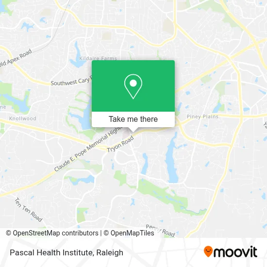 Pascal Health Institute map