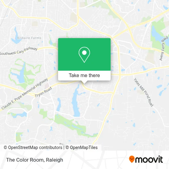 The Color Room map