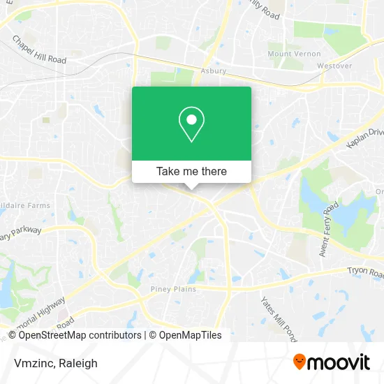 Vmzinc map