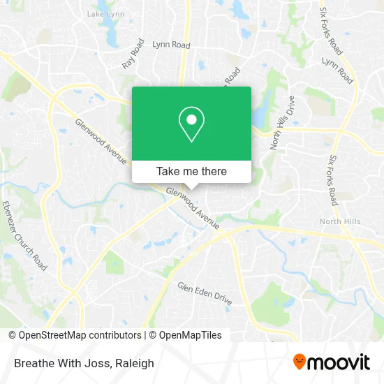 Breathe With Joss map