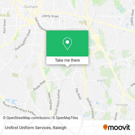 Unifirst Uniform Services map