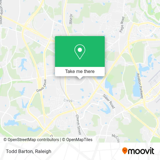 Todd Barton map