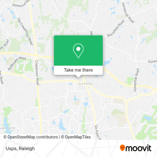 Usps map