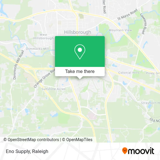 Eno Supply map