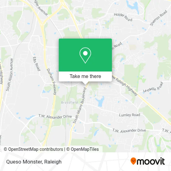 Queso Monster map