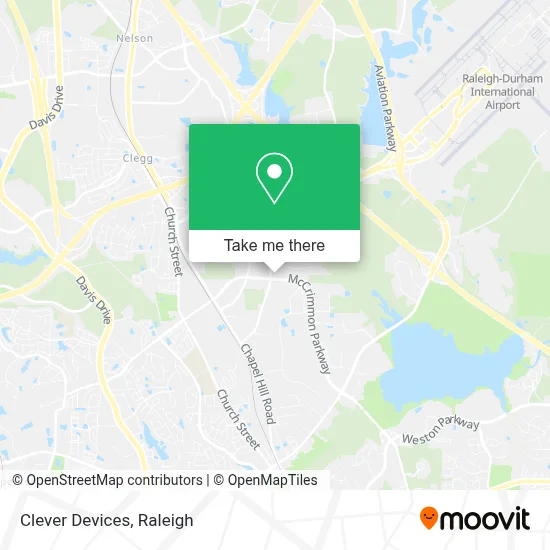 Clever Devices map