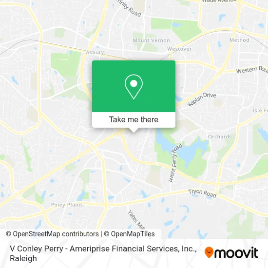 V Conley Perry - Ameriprise Financial Services, Inc. map