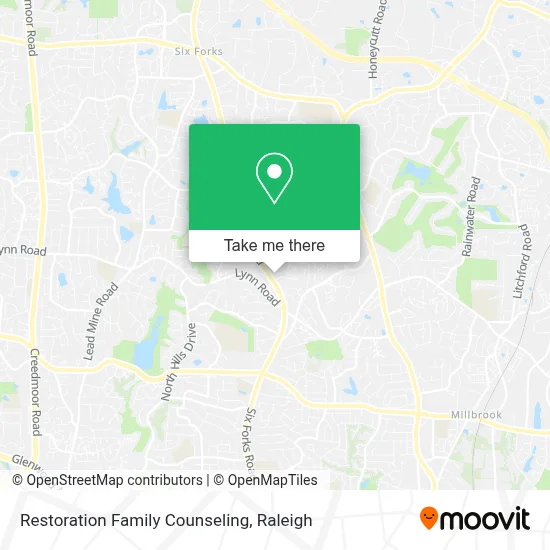 Restoration Family Counseling map