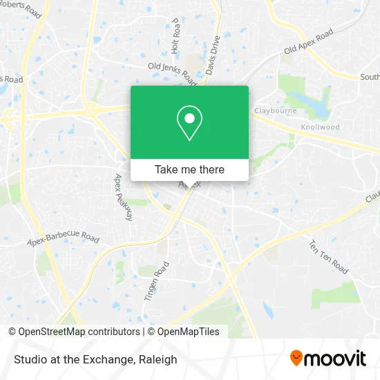 Studio at the Exchange map