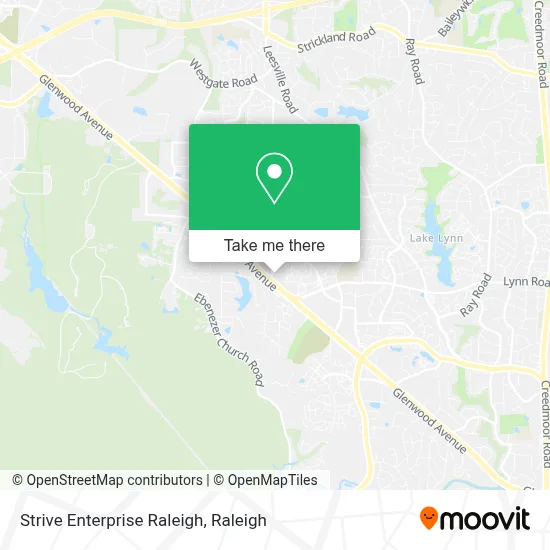 Strive Enterprise Raleigh map