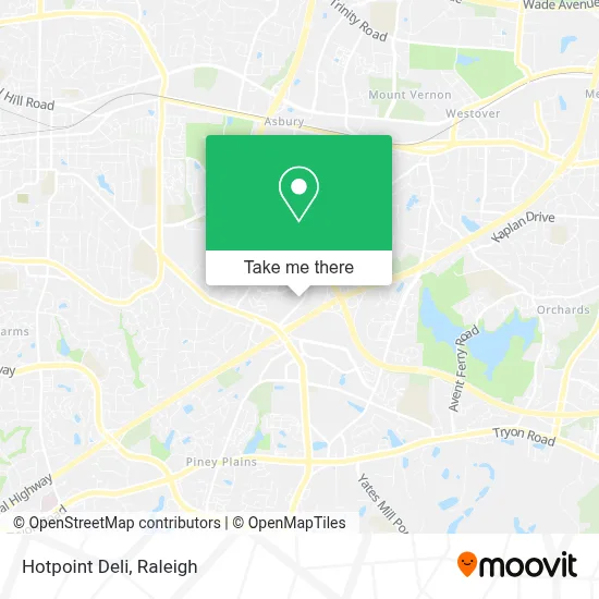 Hotpoint Deli map