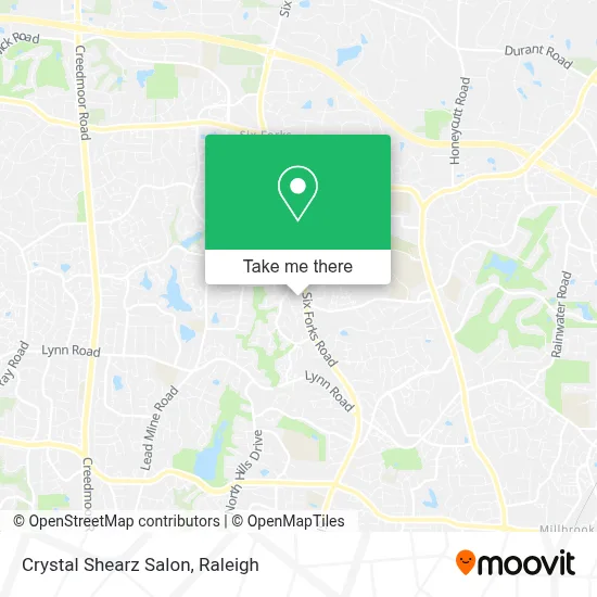 Crystal Shearz Salon map