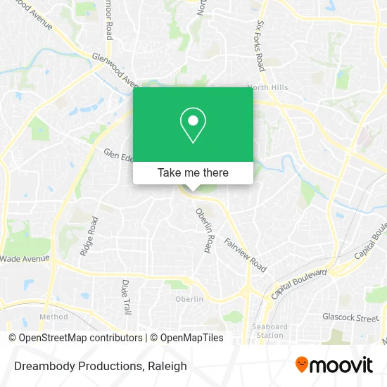 Dreambody Productions map