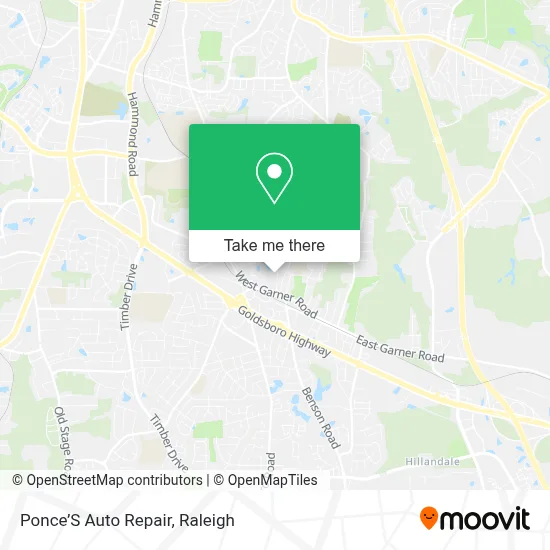 Ponce’S Auto Repair map