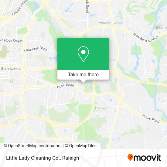 Little Lady Cleaning Co. map