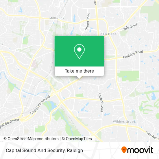 Capital Sound And Security map