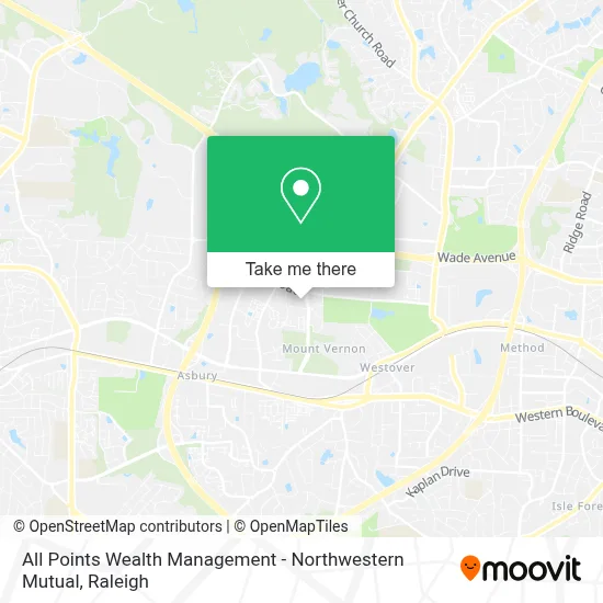 All Points Wealth Management - Northwestern Mutual map
