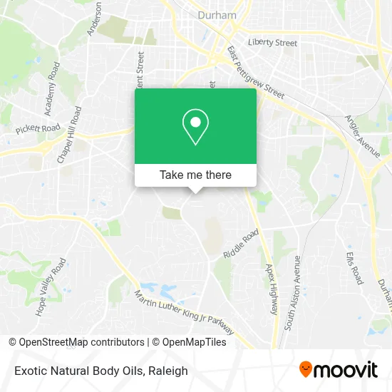 Exotic Natural Body Oils map