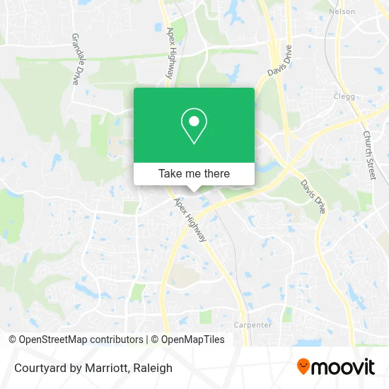 Courtyard by Marriott map