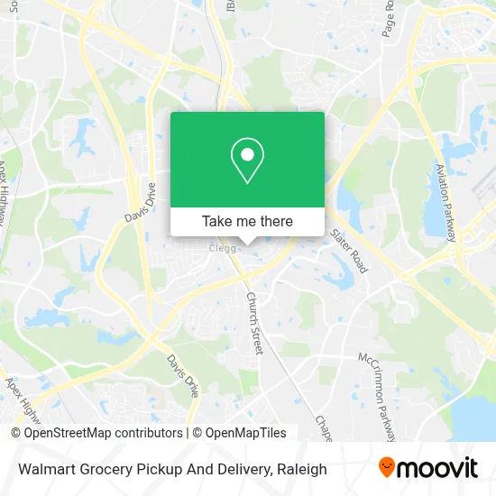 Walmart Grocery Pickup And Delivery map
