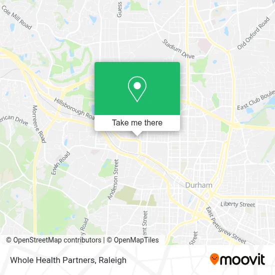 Whole Health Partners map
