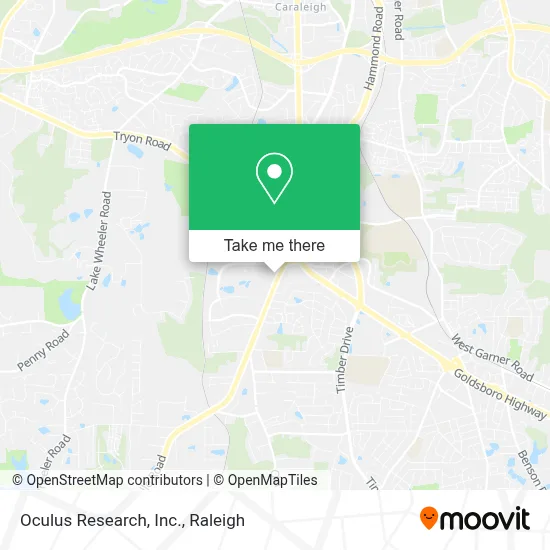 Oculus Research, Inc. map