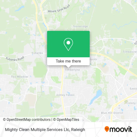 Mighty Clean Multiple Services Llc map