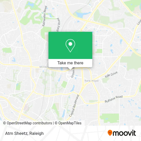 Atm Sheetz map