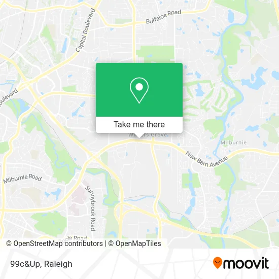 99c&Up map
