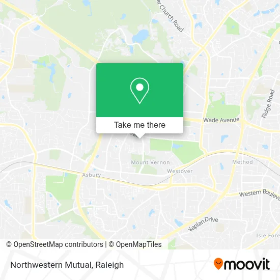 Northwestern Mutual map