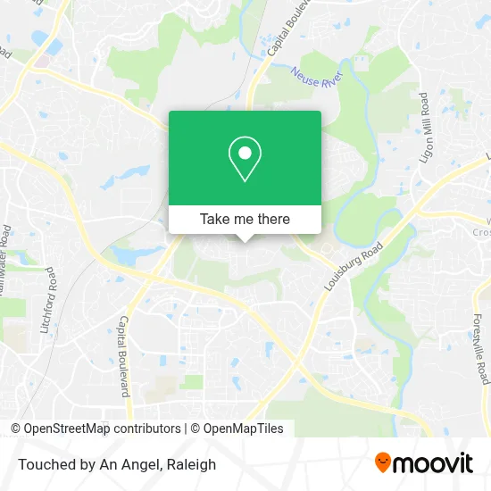 Touched by An Angel map