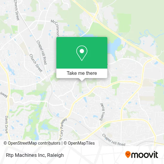 Rtp Machines Inc map