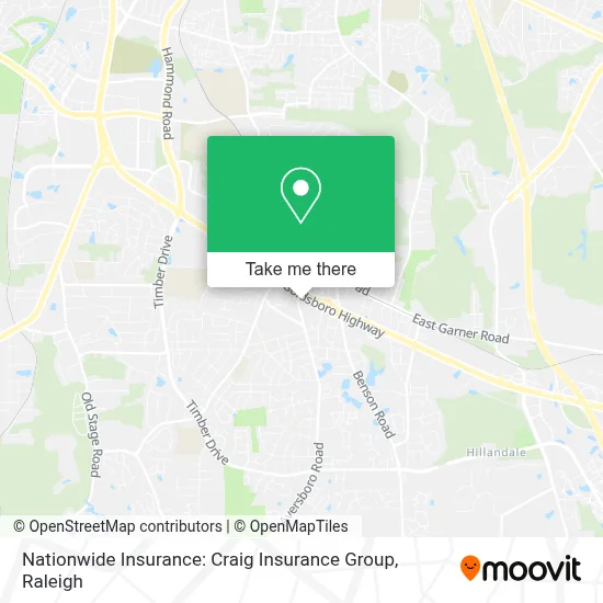 Nationwide Insurance: Craig Insurance Group map